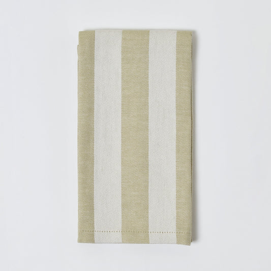 Kitchen Towel - Stripes Olive