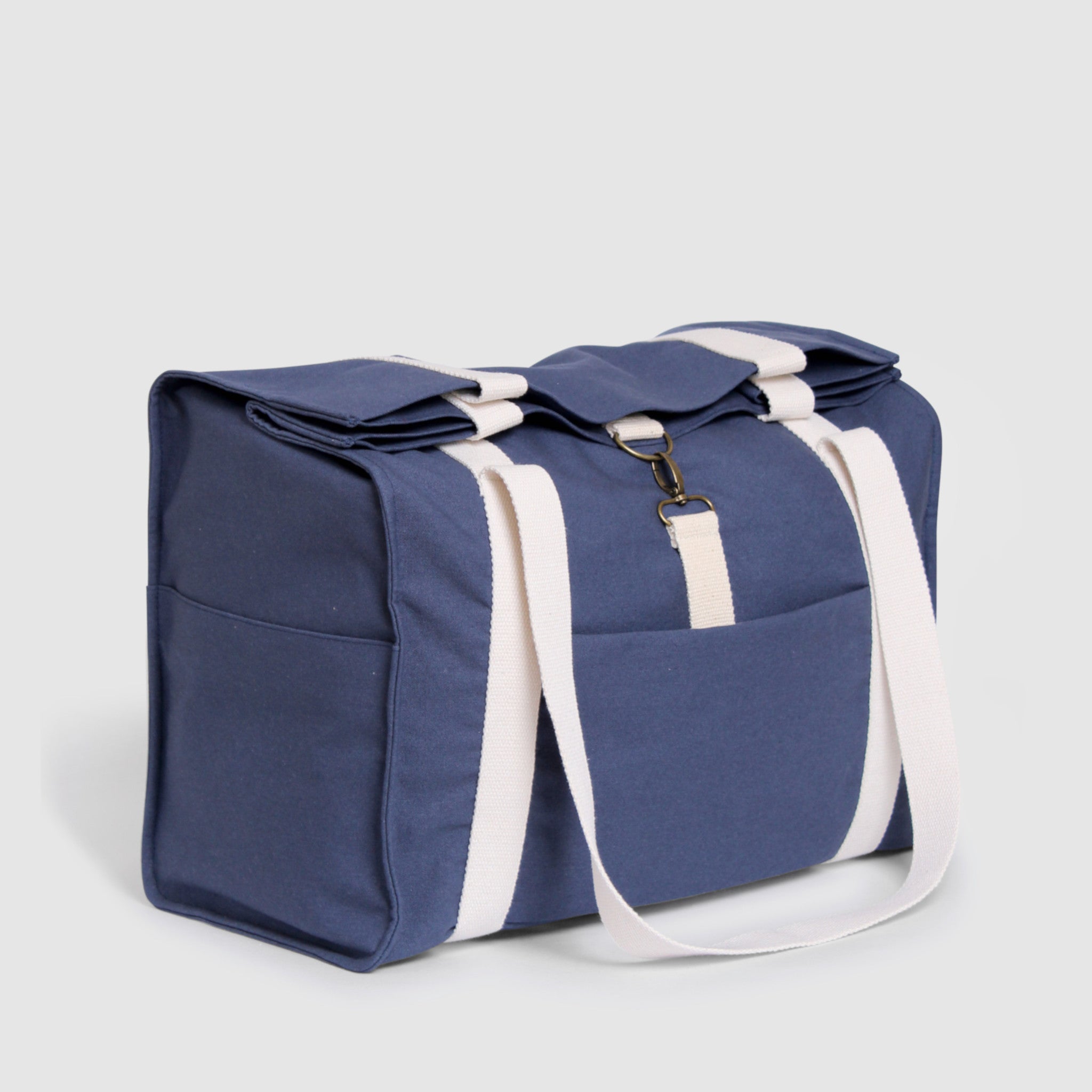Carry All Bag - Blue White