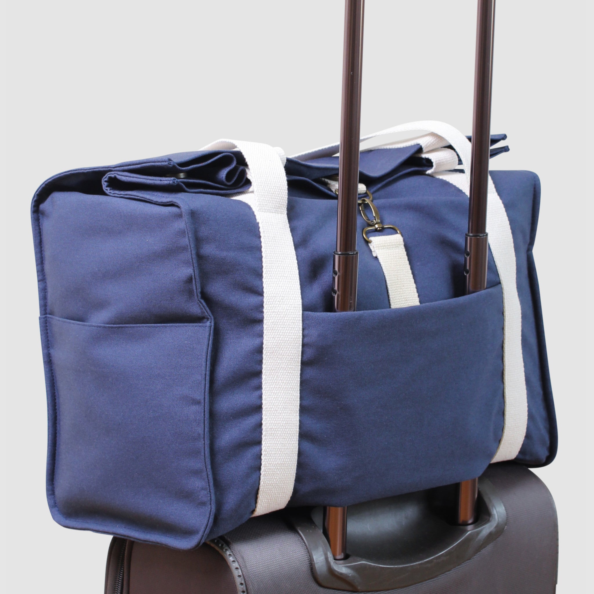 Carry All Bag - Blue White