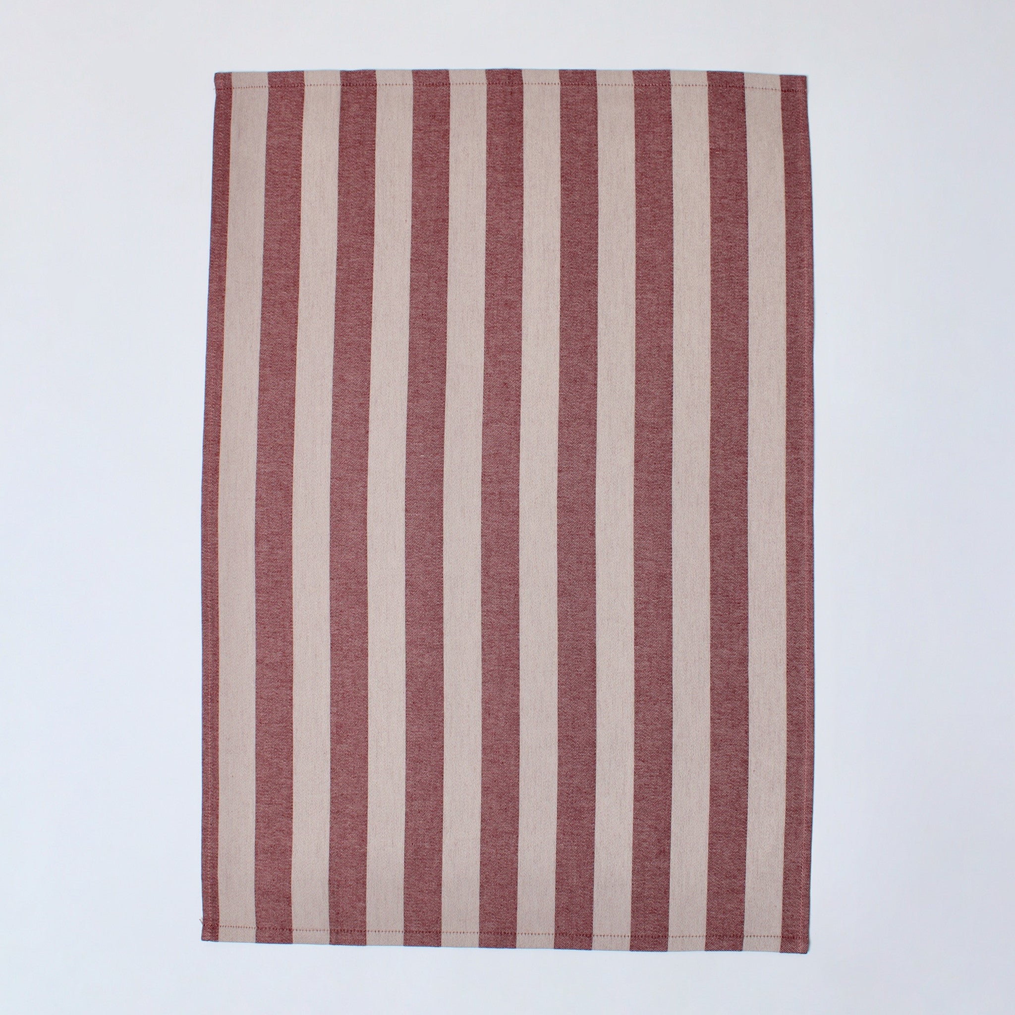 Kitchen Towel - Stripes Red