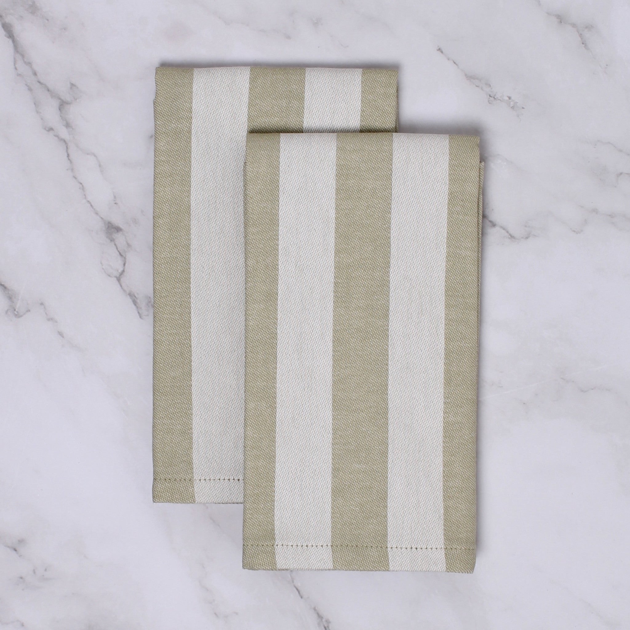 Kitchen Towel - Stripes Olive