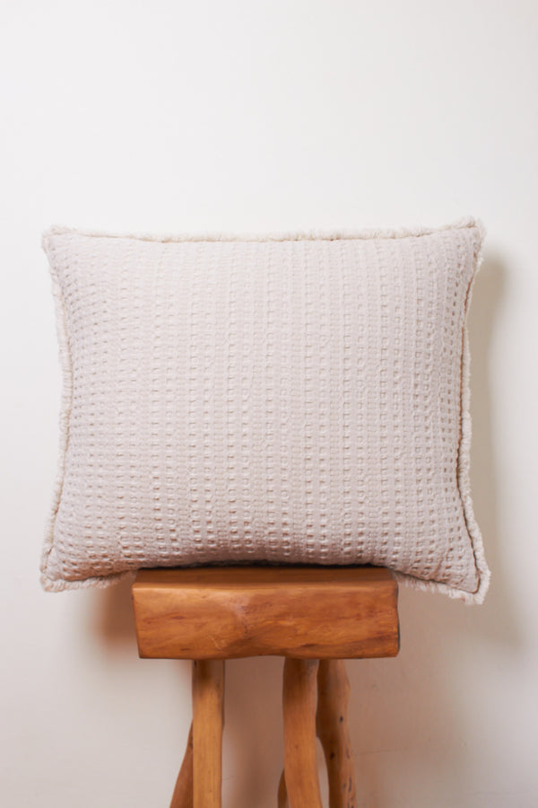 Decorative Throw Pillow Beige