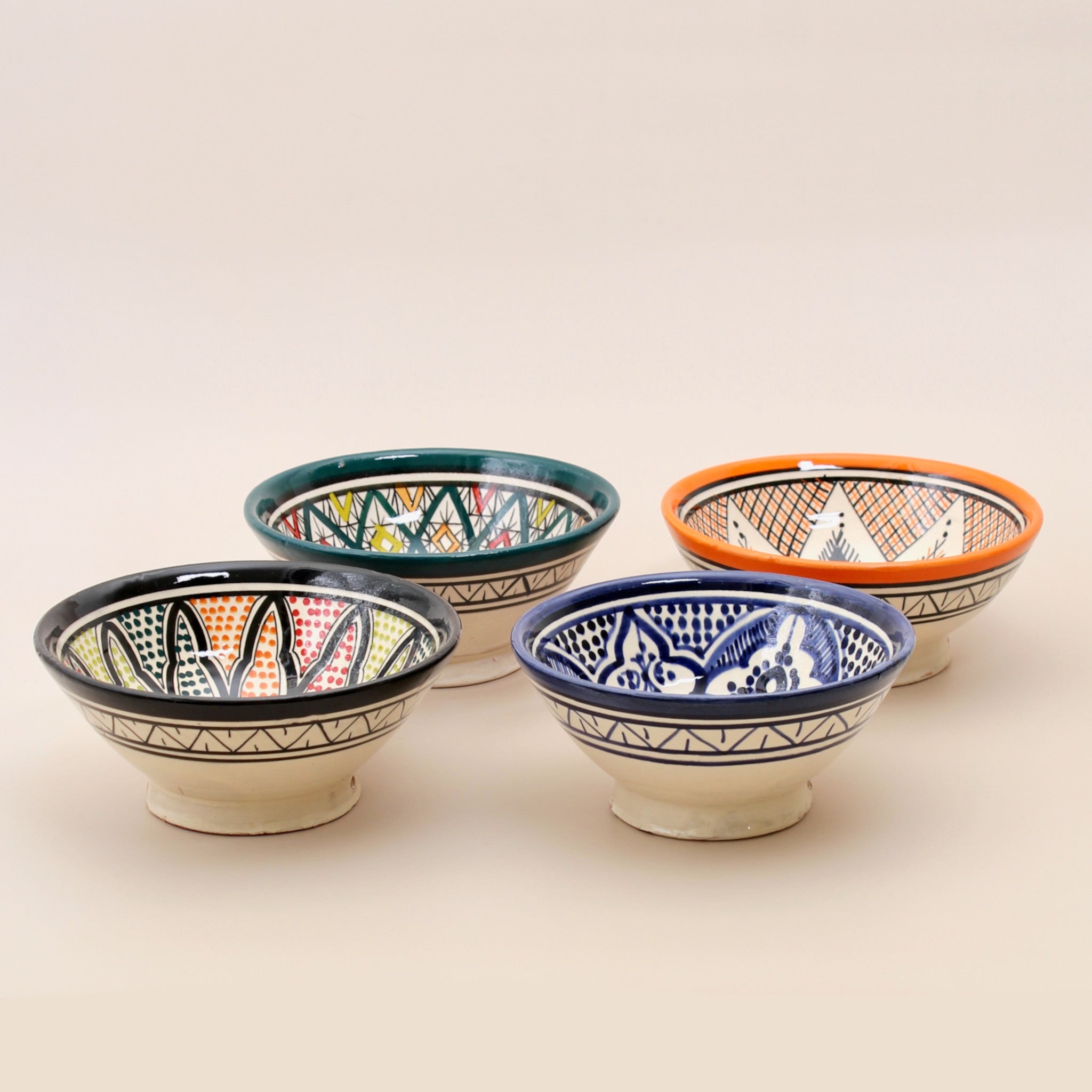 Safi Bowls - Set of 4 - Jardin