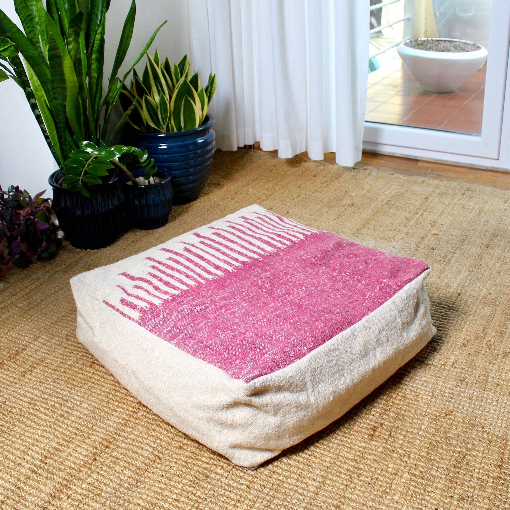 Floor Cushion - Pouf - Adina